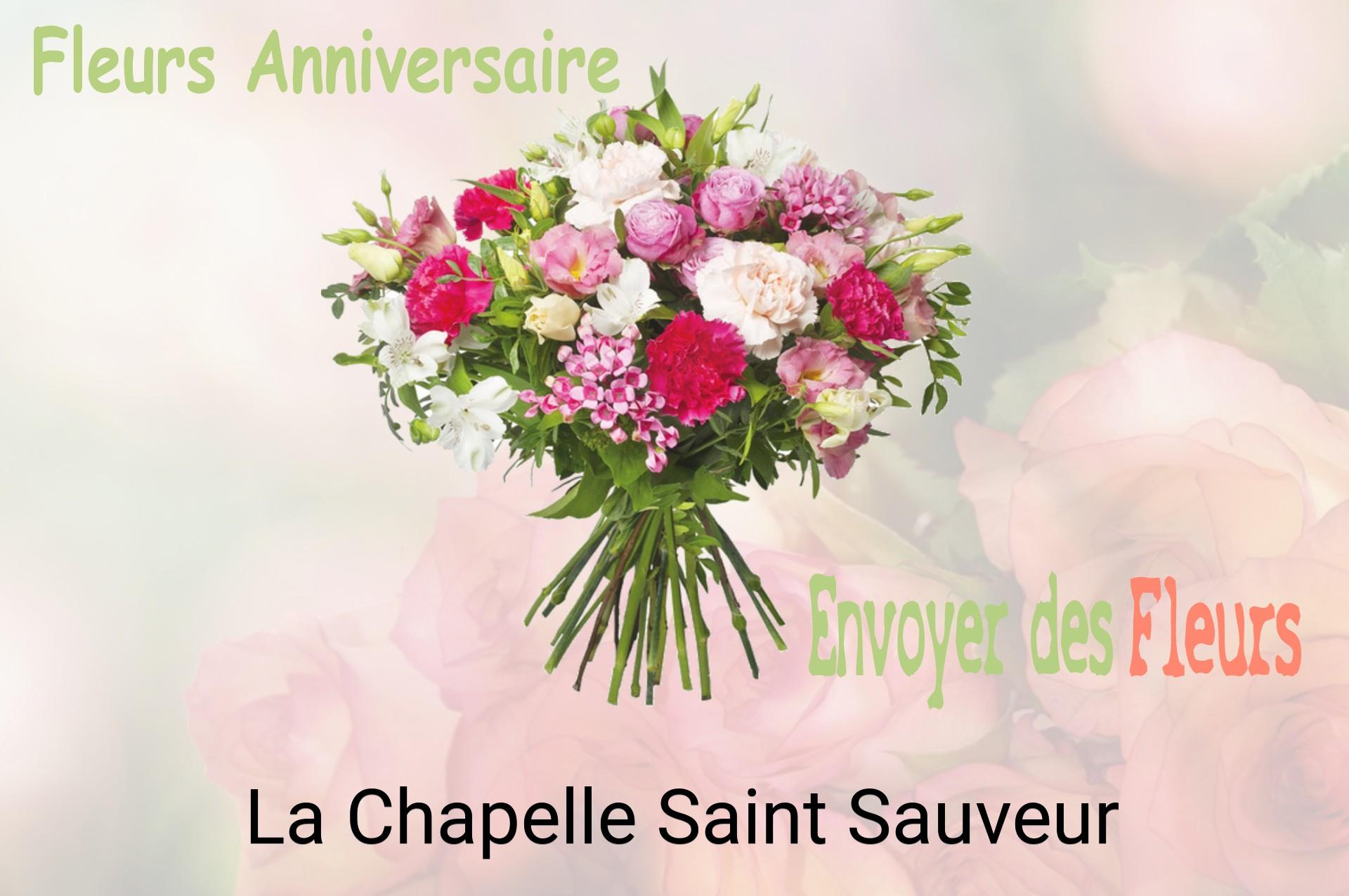 Bouquet de fleurs d’anniversaire livré à La Chapelle-Saint-Sauveur