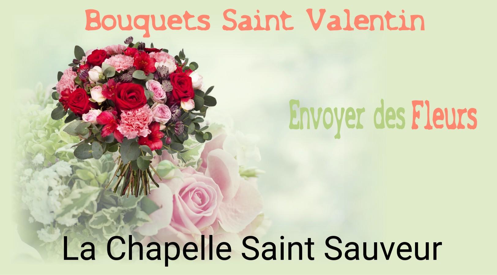 Roses de Saint-Valentin livrées à La Chapelle-Saint-Sauveur