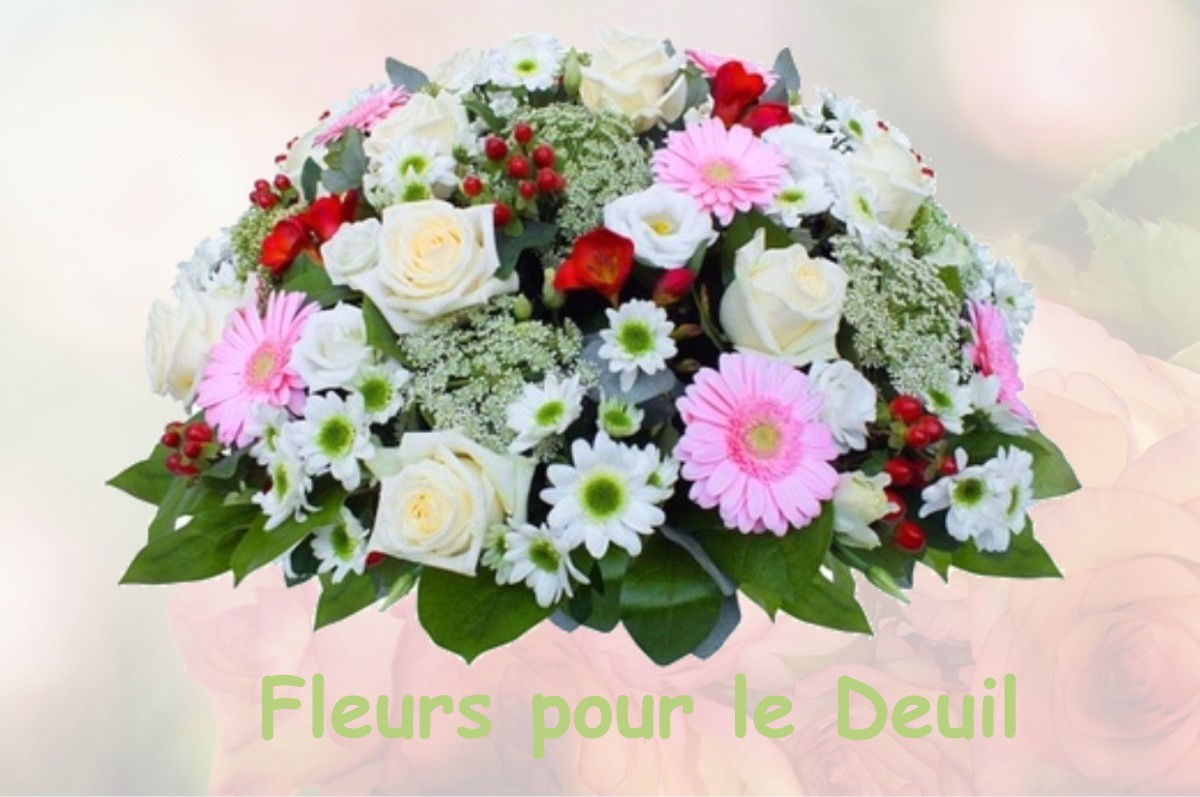 fleurs deuil LA-CHAPELLE-SAINT-SAUVEUR